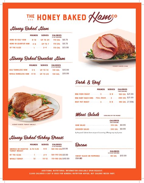 the honey baked ham company baton rouge menu|Honey Baked Ham